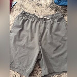 Magellan Outdoors Gray Elastic Shorts